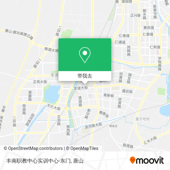 丰南职教中心实训中心-东门地图