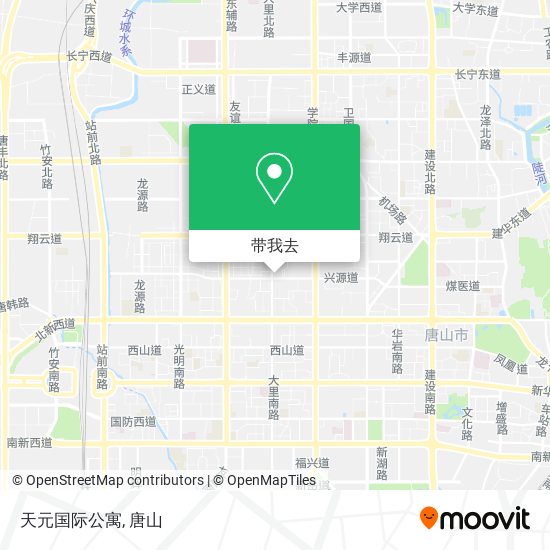 天元国际公寓地图