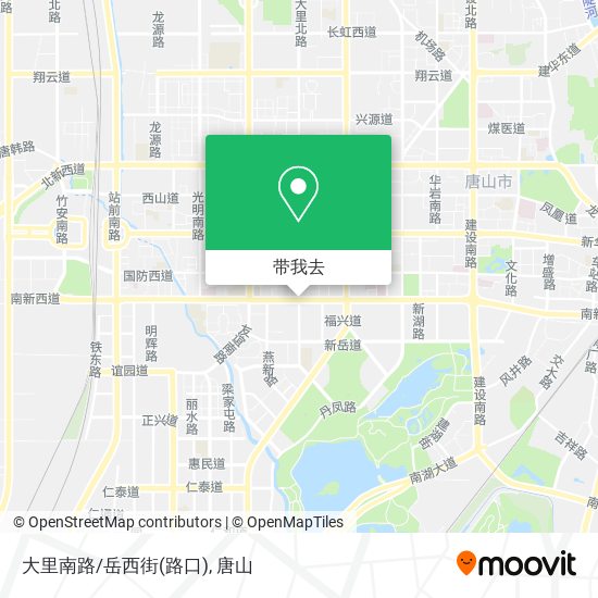 大里南路/岳西街(路口)地图