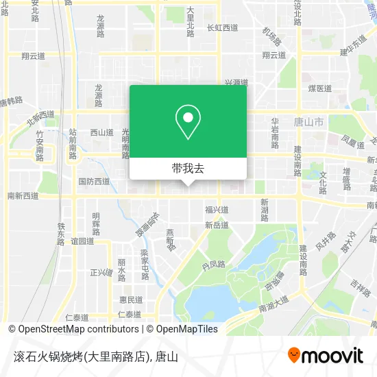 滚石火锅烧烤(大里南路店)地图