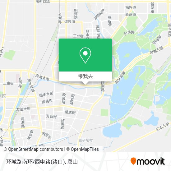 环城路南环/西电路(路口)地图