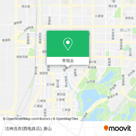 洁神洗衣(西电路店)地图