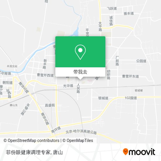 菲份眼健康调理专家地图
