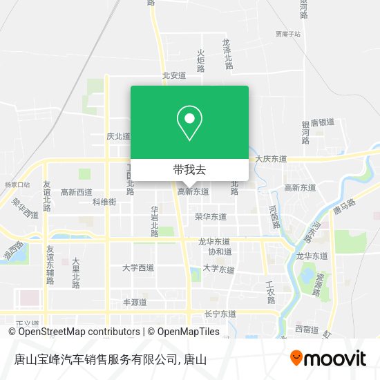 唐山宝峰汽车销售服务有限公司地图