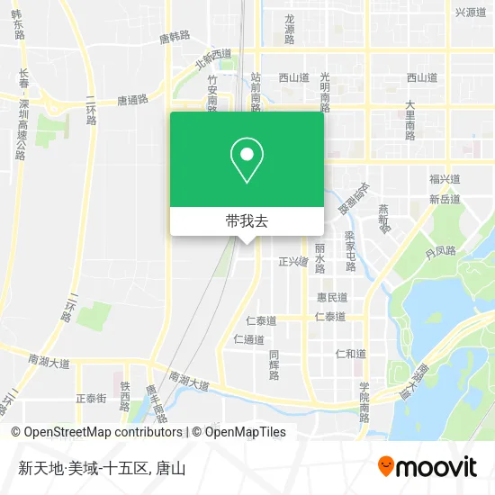 新天地·美域-十五区地图