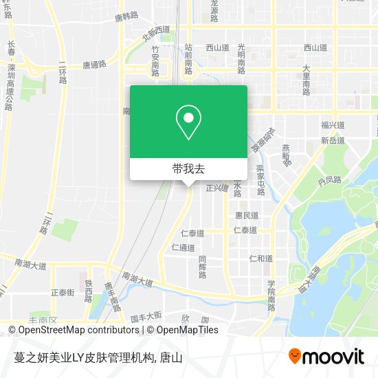 蔓之妍美业LY皮肤管理机构地图