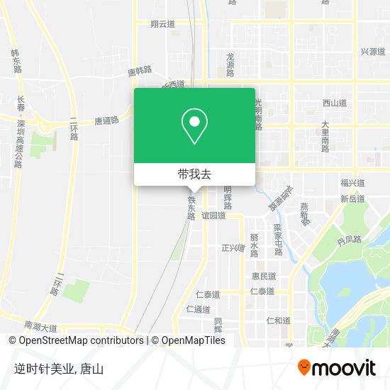 逆时针美业地图