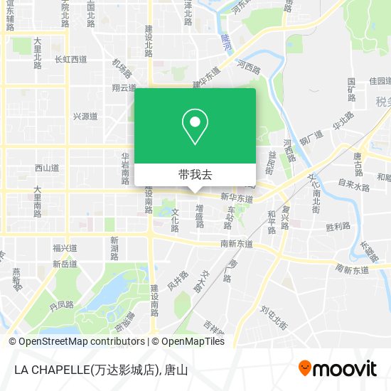 LA CHAPELLE(万达影城店)地图