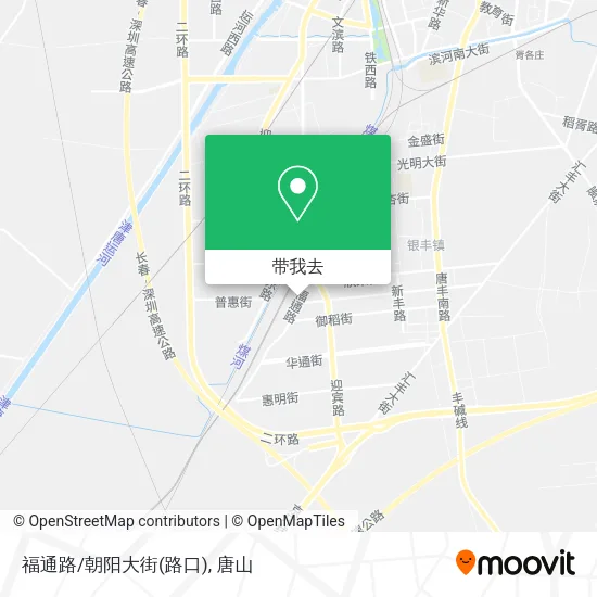 福通路/朝阳大街(路口)地图