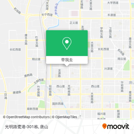 光明路鹭港-301栋地图