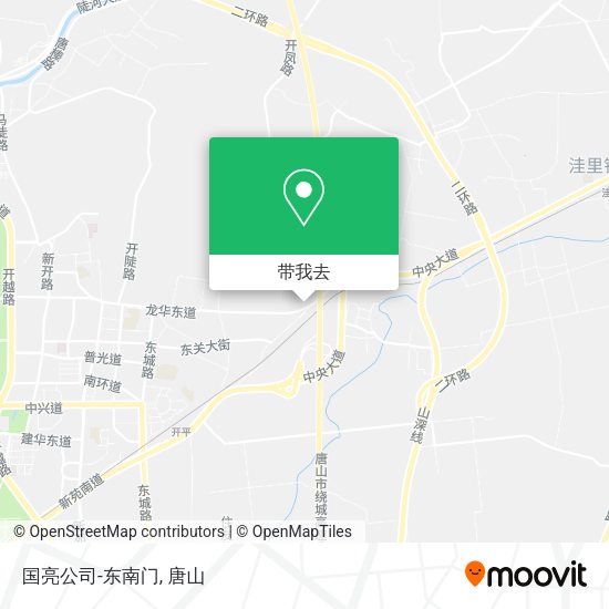 国亮公司-东南门地图