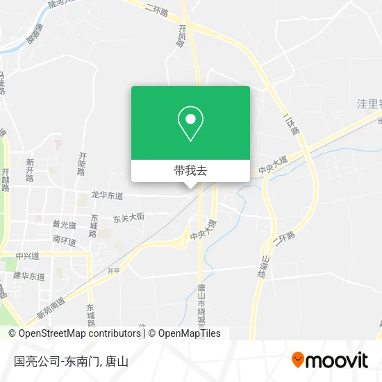 国亮公司-东南门地图