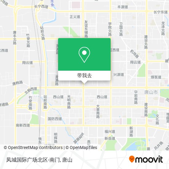 凤城国际广场北区-南门地图