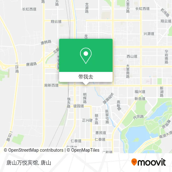 唐山万悦宾馆地图