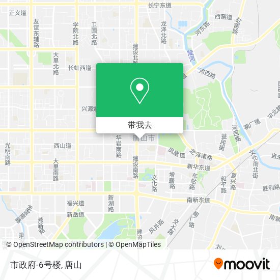 市政府-6号楼地图