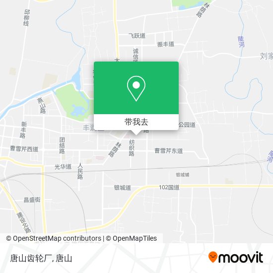 唐山齿轮厂地图