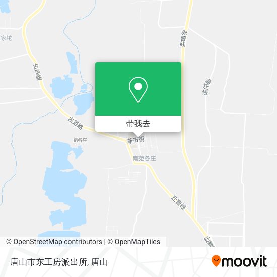唐山市东工房派出所地图
