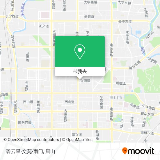 碧云里·文苑-南门地图