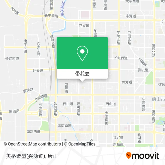 美格造型(兴源道)地图