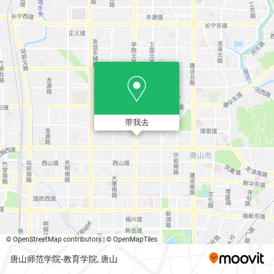 唐山师范学院-教育学院地图