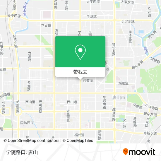 学院路口地图