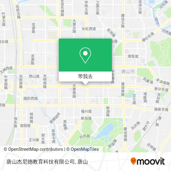唐山杰尼德教育科技有限公司地图