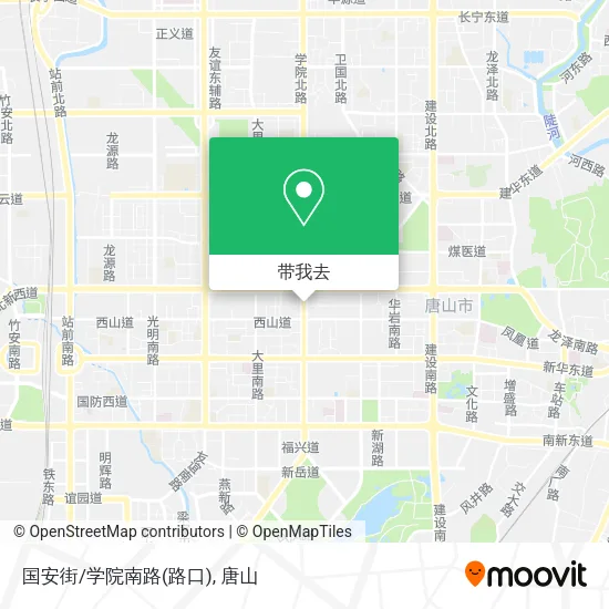 国安街/学院南路(路口)地图