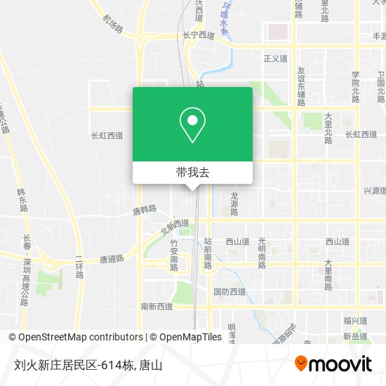 刘火新庄居民区-614栋地图