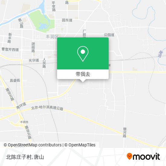 北陈庄子村地图