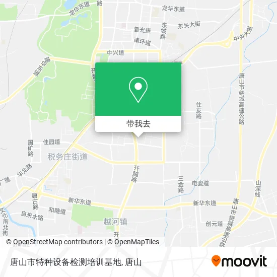 唐山市特种设备检测培训基地地图