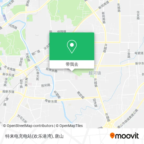 特来电充电站(欢乐港湾)地图