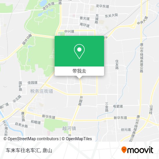 车来车往名车汇地图