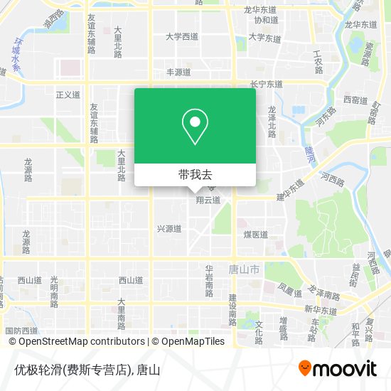 优极轮滑(费斯专营店)地图