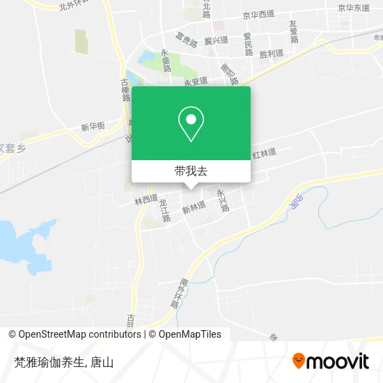 梵雅瑜伽养生地图