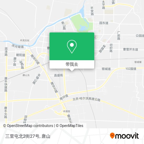 三里屯北2街27号地图