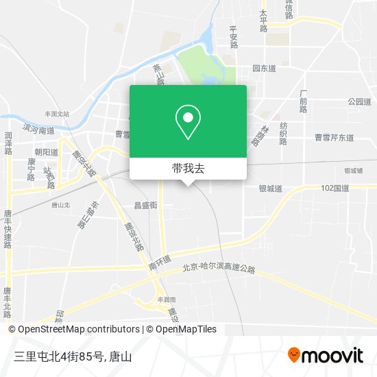 三里屯北4街85号地图