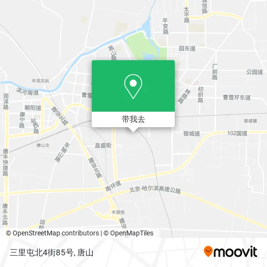 三里屯北4街85号地图