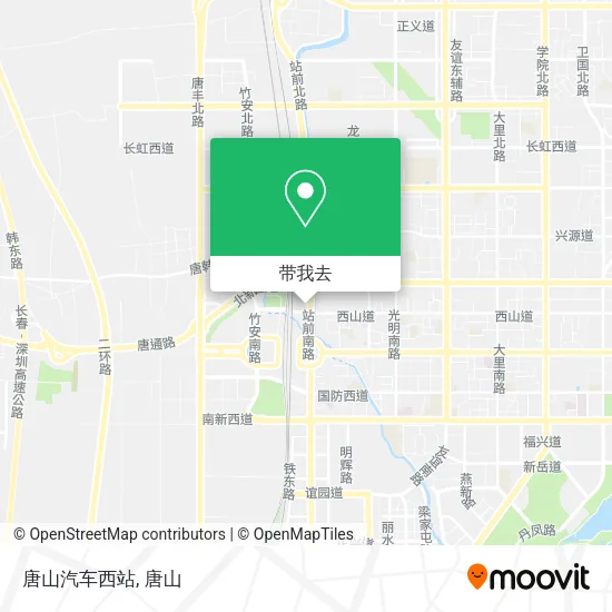 唐山汽车西站地图