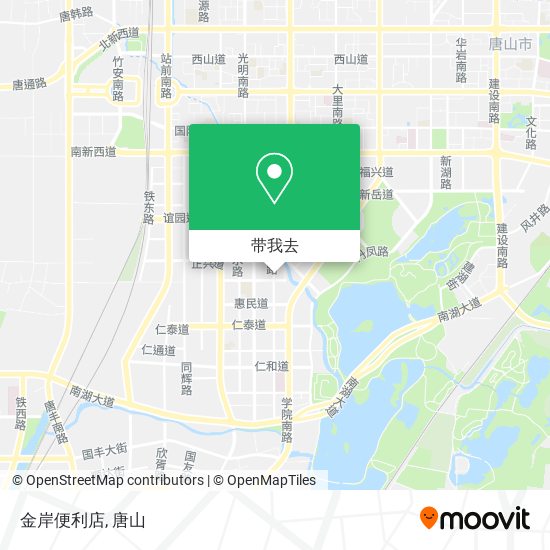 金岸便利店地图