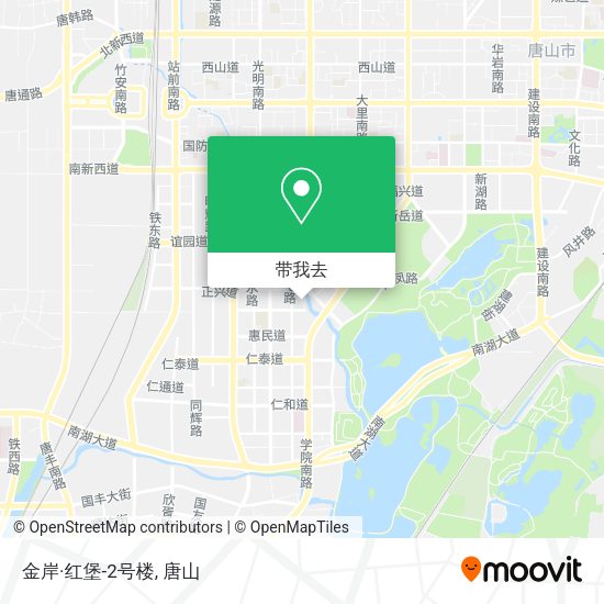 金岸·红堡-2号楼地图
