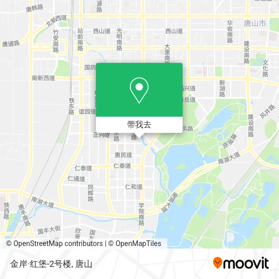 金岸·红堡-2号楼地图