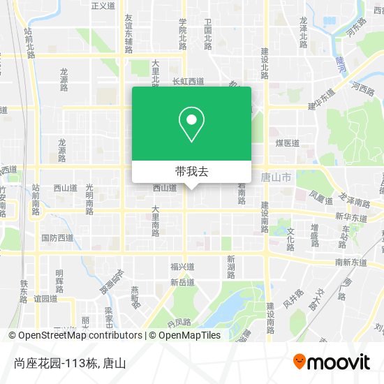 尚座花园-113栋地图