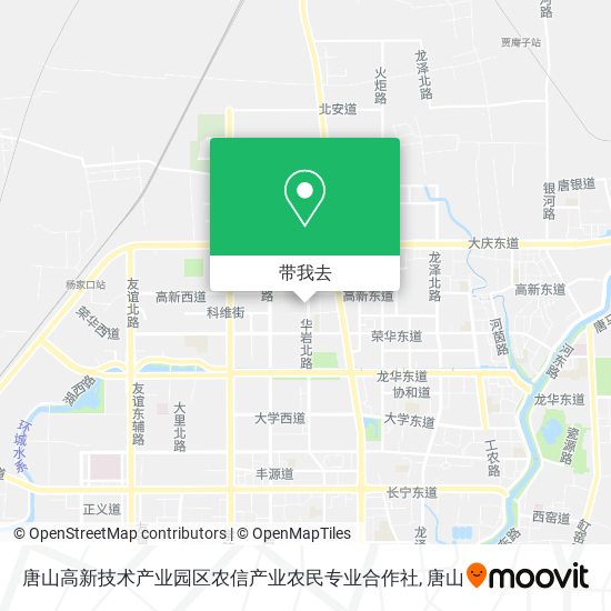 唐山高新技术产业园区农信产业农民专业合作社地图
