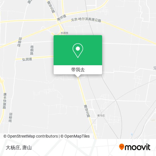 大杨庄地图