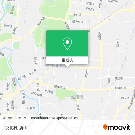 税北村地图