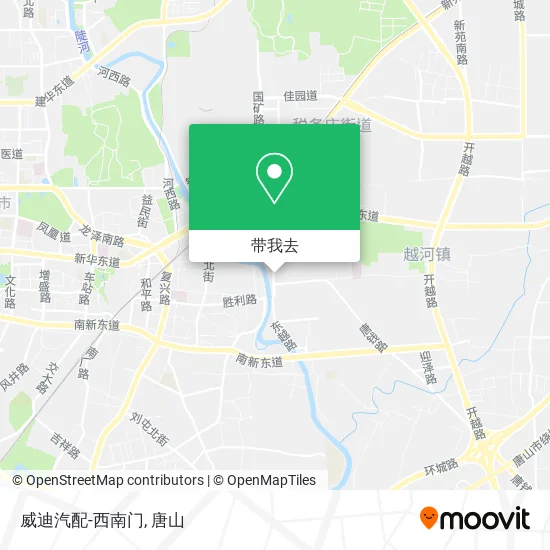 威迪汽配-西南门地图