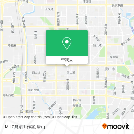 M.I.C舞蹈工作室地图