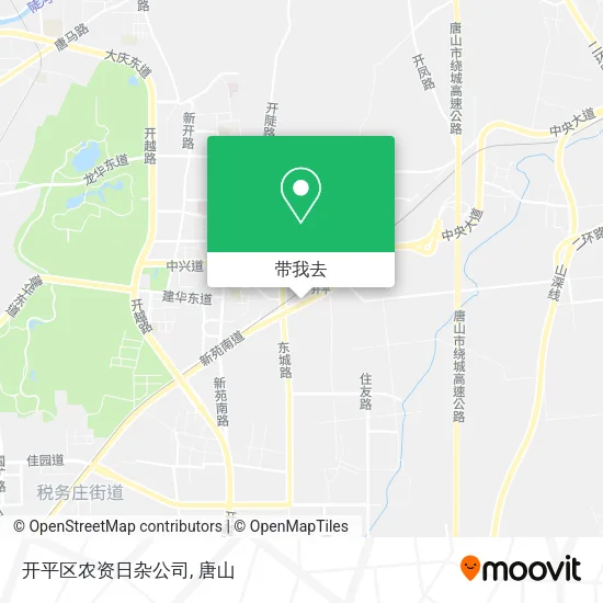 开平区农资日杂公司地图