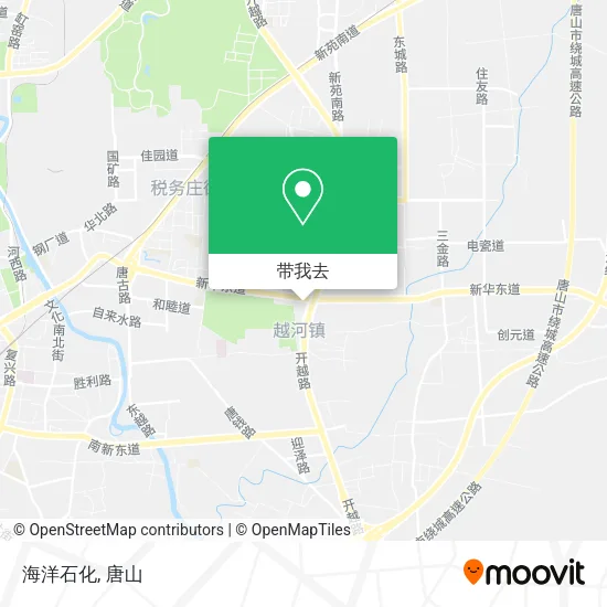 海洋石化地图