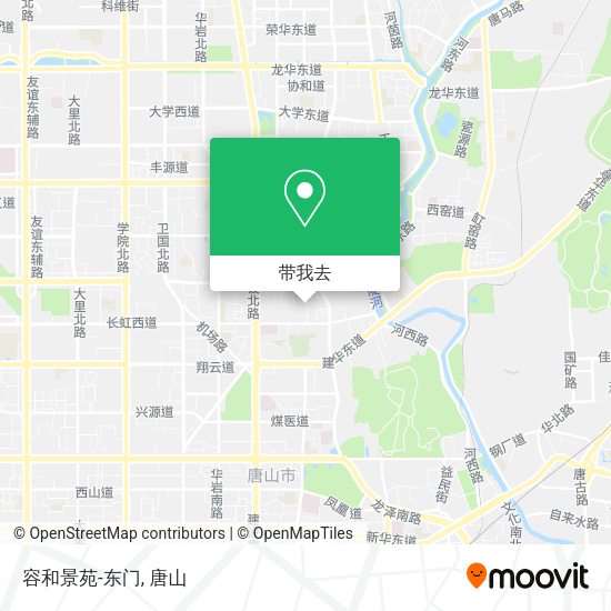 容和景苑-东门地图